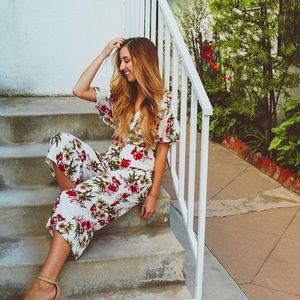 Floral Jumpsuit